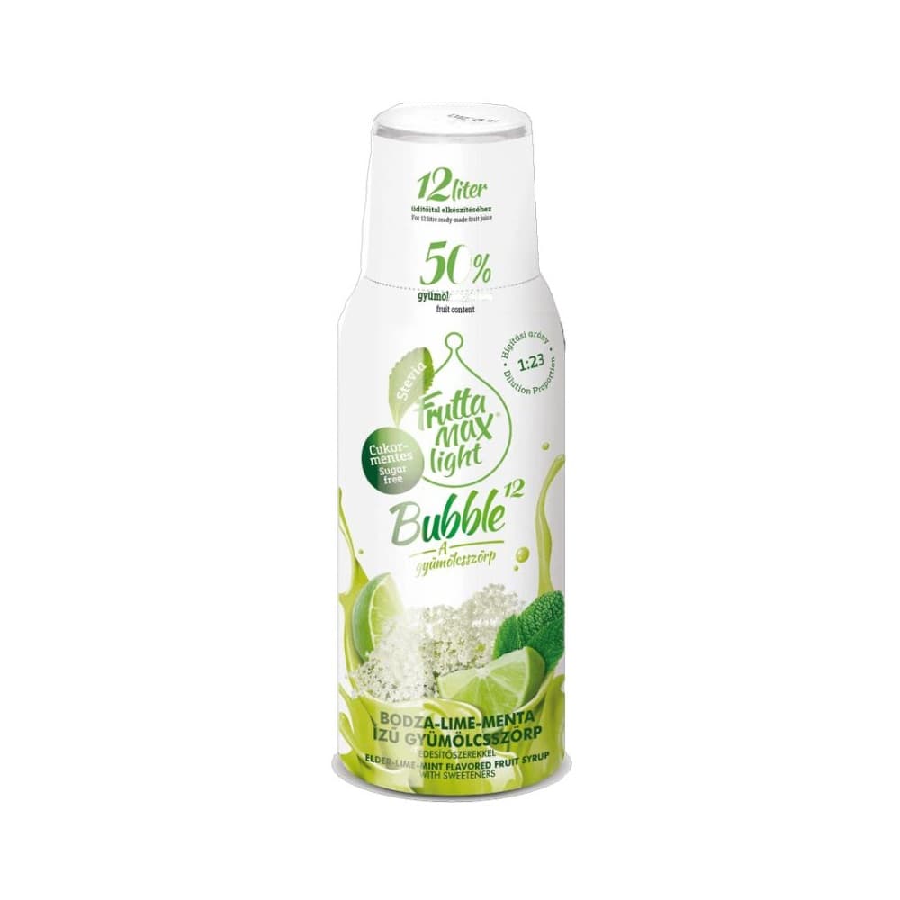 Fruttamax bubble baza-limetka-mäta light 500 ml