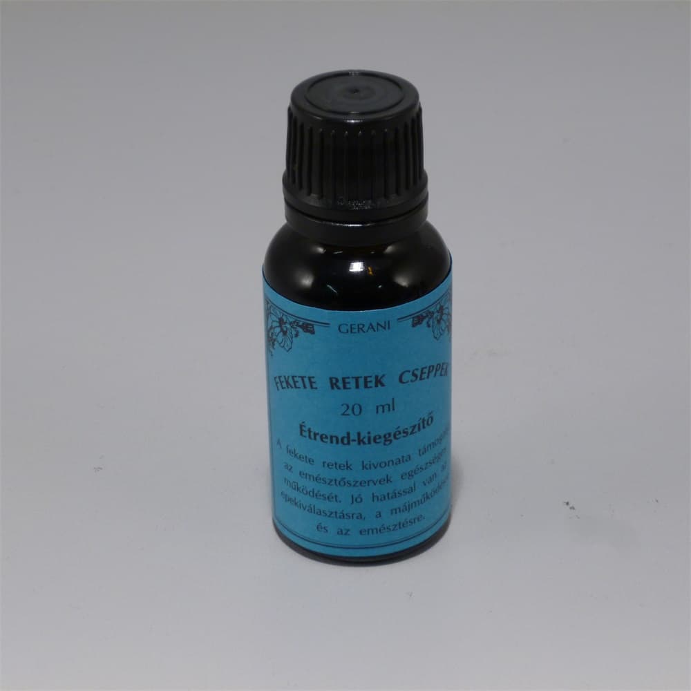 Gerani kvapky s výťažkom z čiernej reďkovky 20 ml - 11134