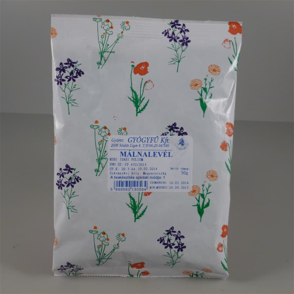 Gyógyfű malinový list 50 g - 27149