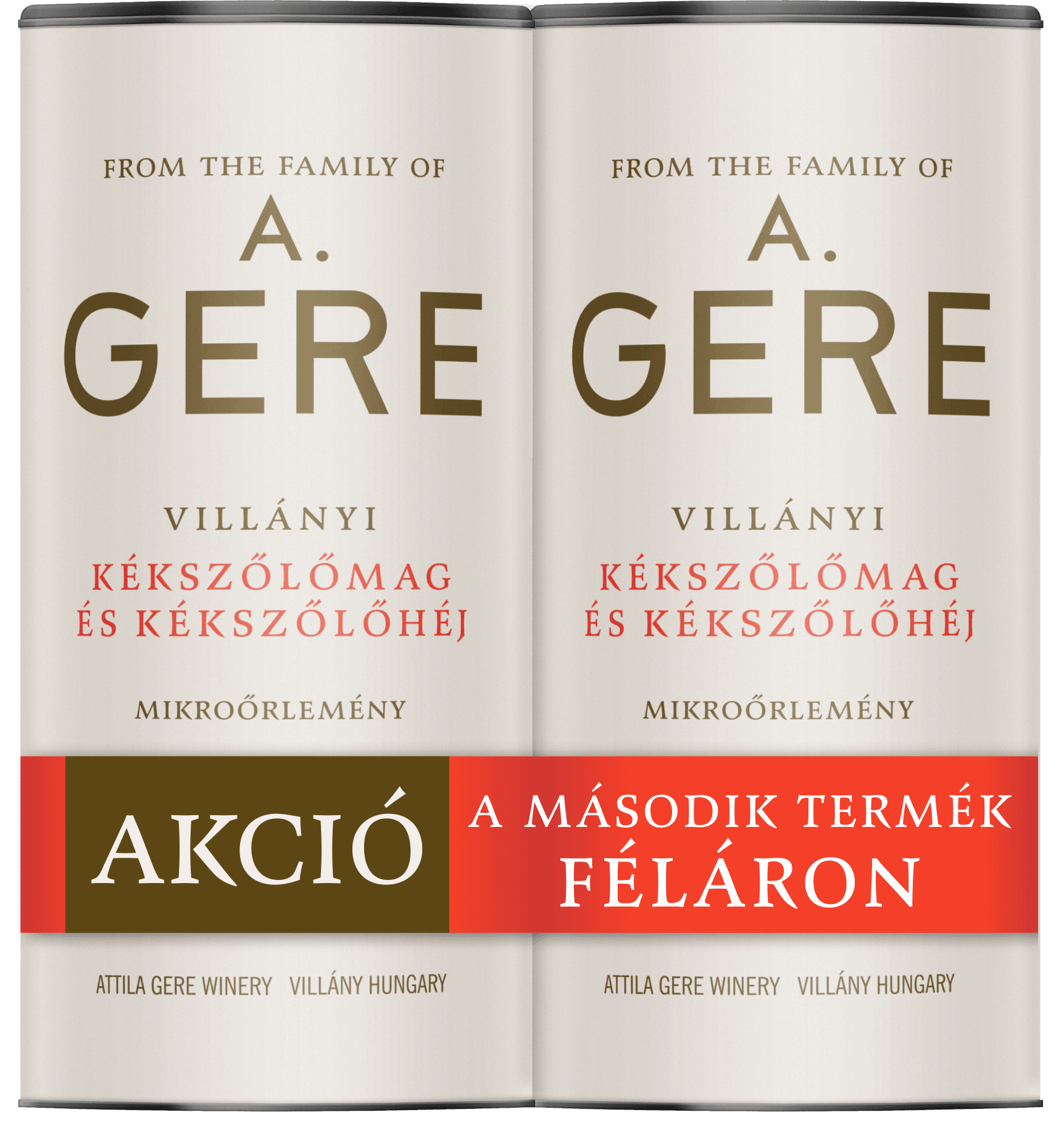 Gere Mleté jadierka a šupky z modrého hrozna 300 g - 54536