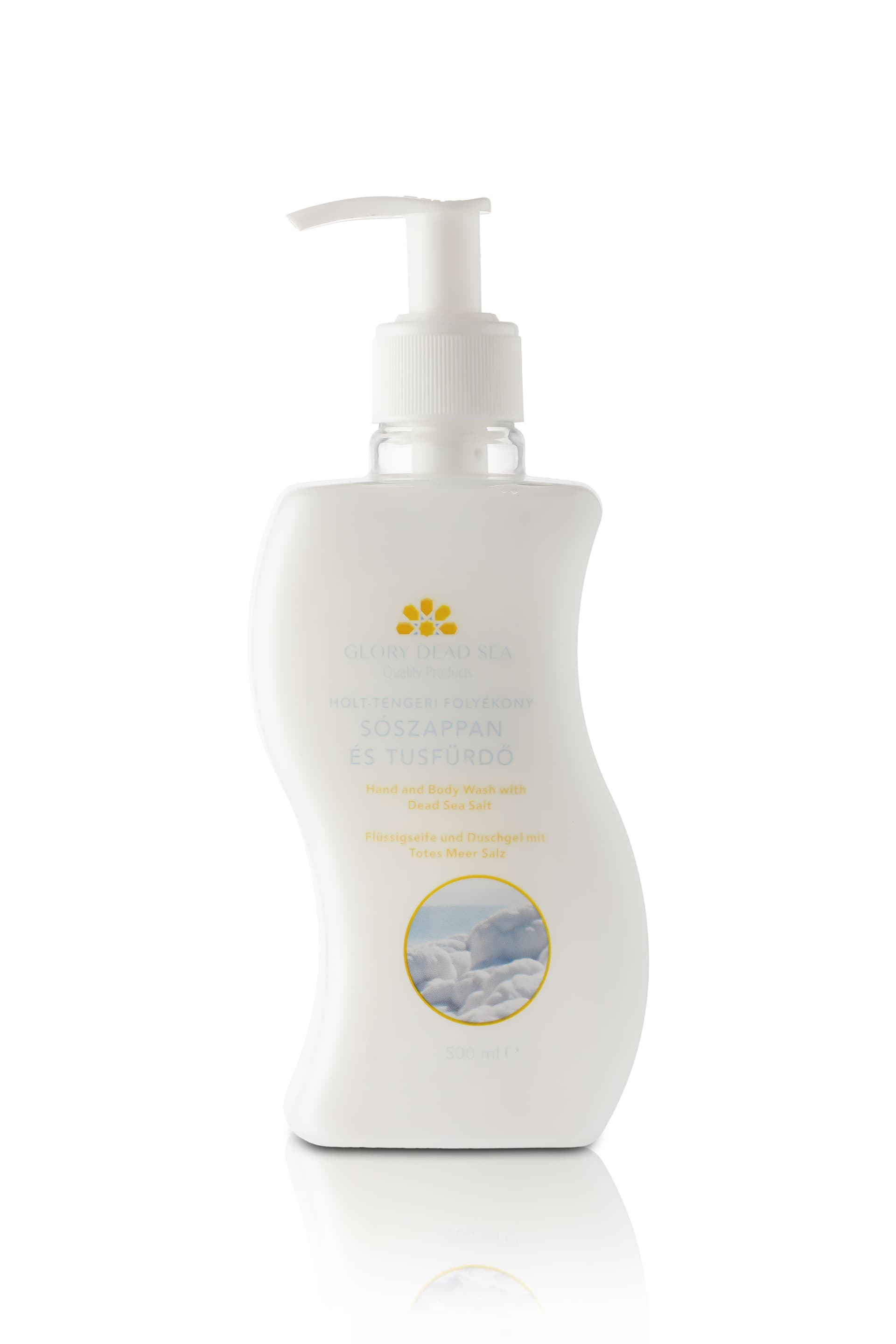 Glory Tekuté soľné mydlo a sprchový gél z Mŕtveho mora 500 ml - 55885