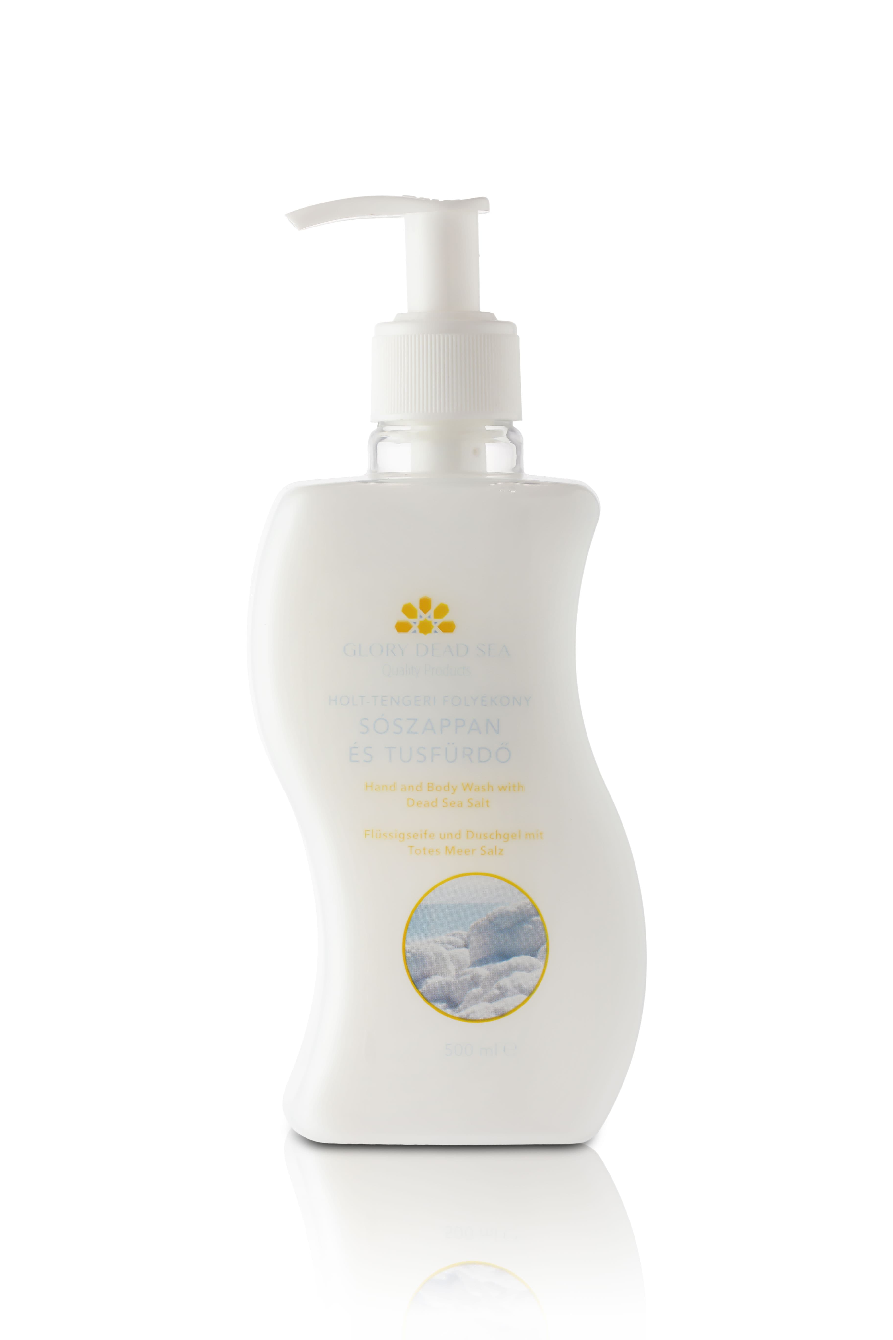 Glory Tekuté soľné mydlo a sprchový gél z Mŕtveho mora 500 ml - 55885
