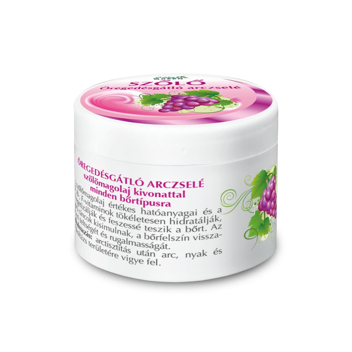 Golden Green hroznový gél proti starnutiu pre všetky typy pleti 100 ml
