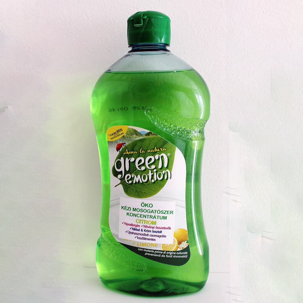 Green Emotion eko koncentrátum na ručné umývanie riadu - citrón 500 ml