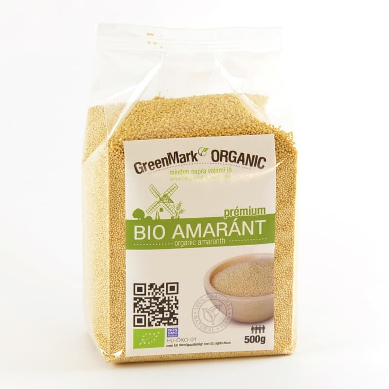 Greenmark bio amarantové semeno 500 g