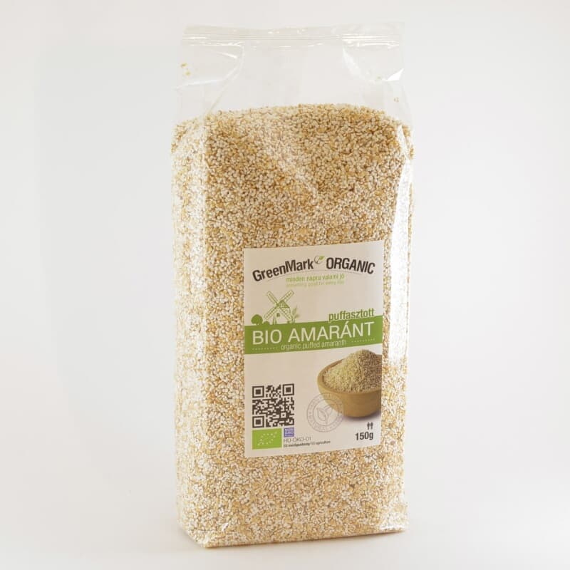 GreenMark Organický pufovaný amarant 150 g