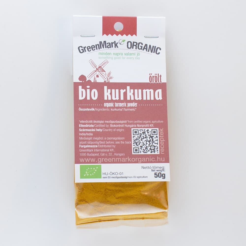 GreenMark BIO mletá kurkuma 50 g