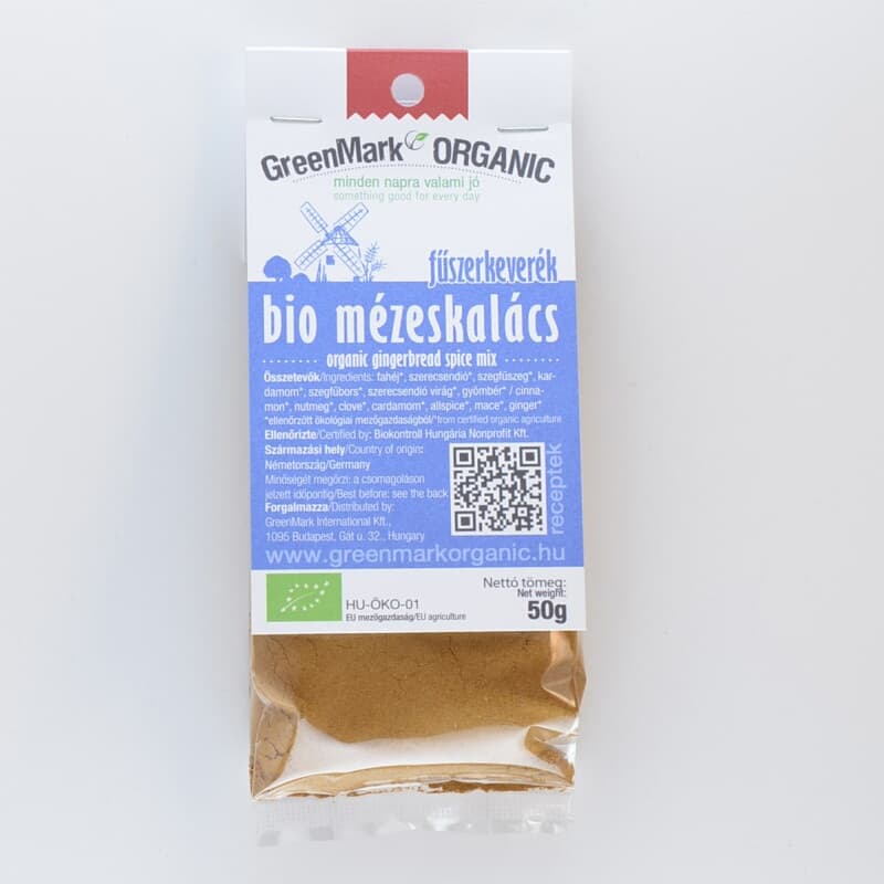 Greenmark bio zmes korenia na perník 50 g