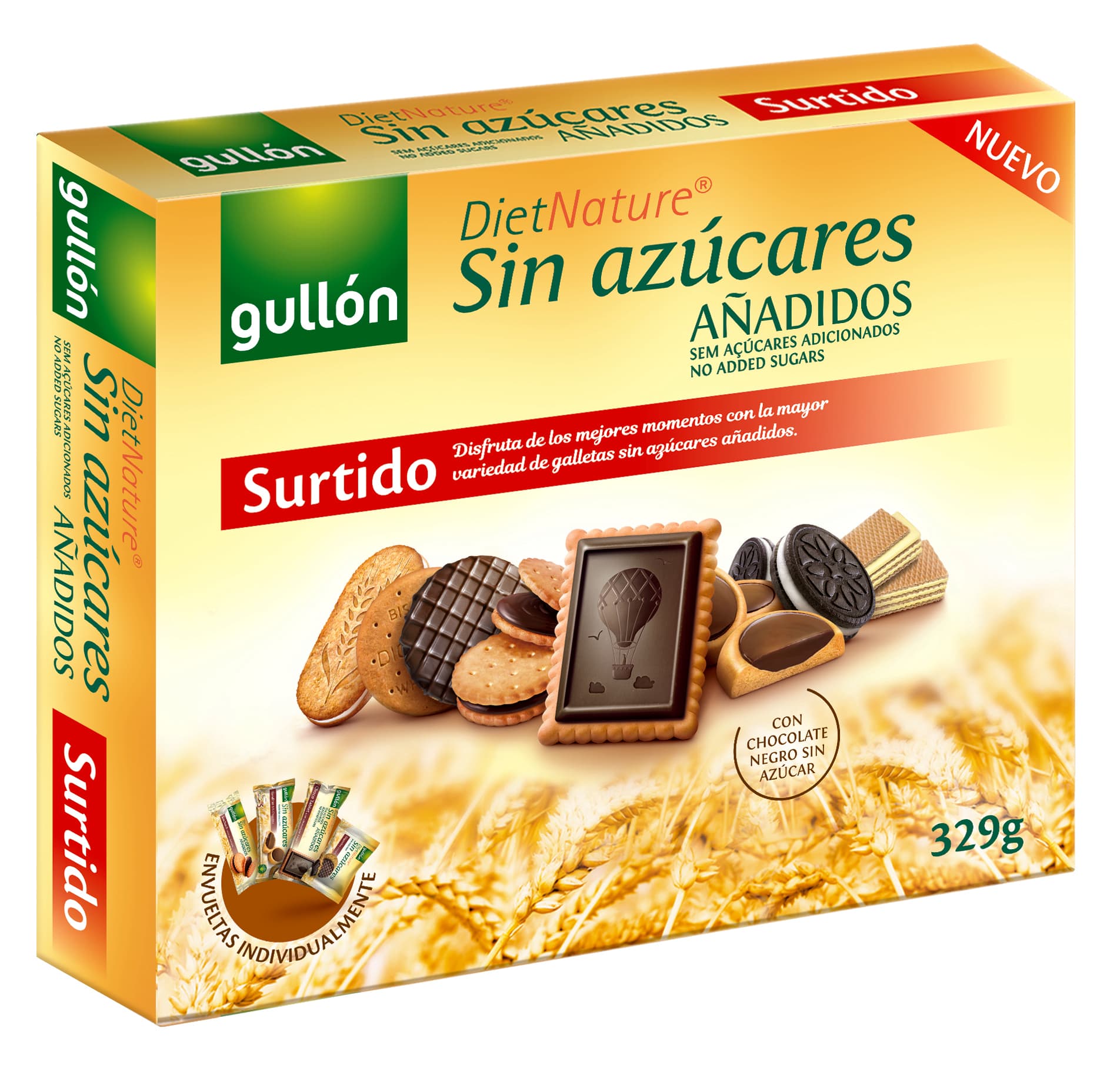 Gullón surtido sušienky výber 329 g