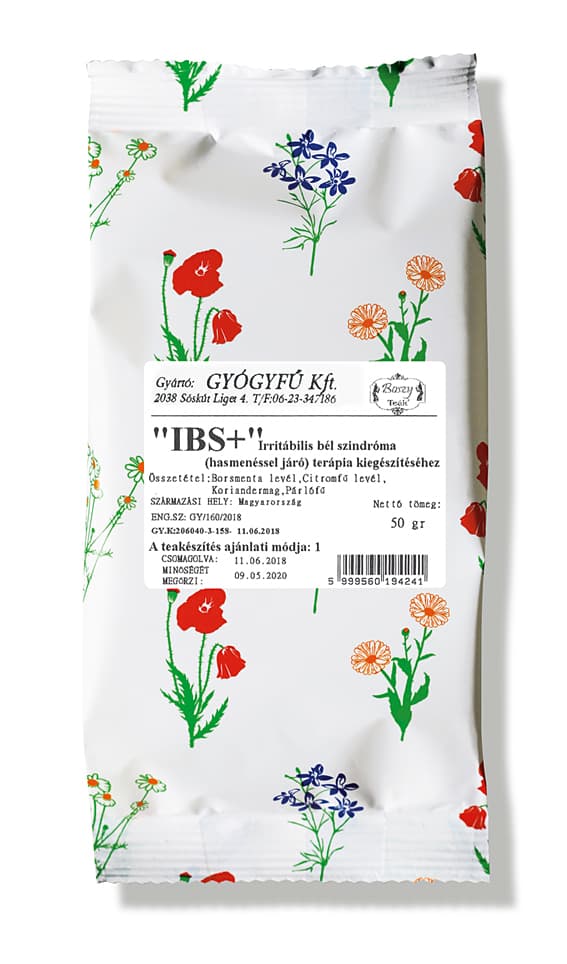 Gyógyfű bylinná zmes na trávenie pri IBS (s hnačkou) 50 g - 56640