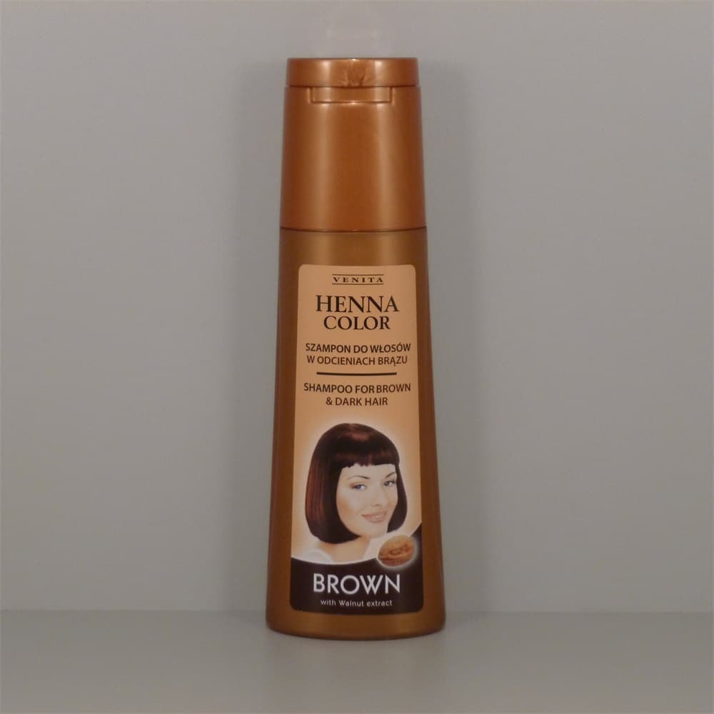 Šampón na vlasy Henna Color pre hnedé a ryšavé vlasy 250 ml