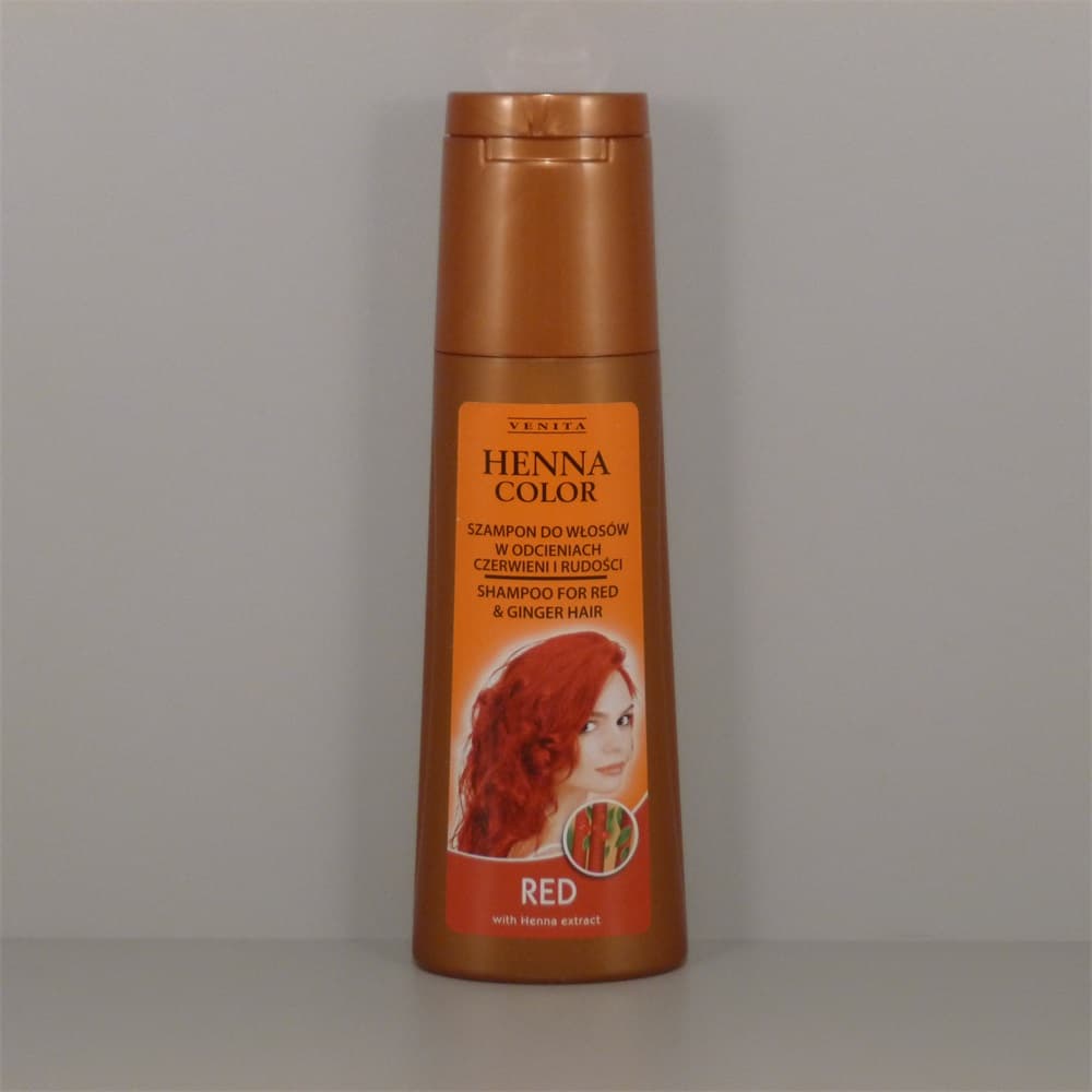 Venita Henna Color šampón na vlasy pre červené odtiene 300 ml - 40571