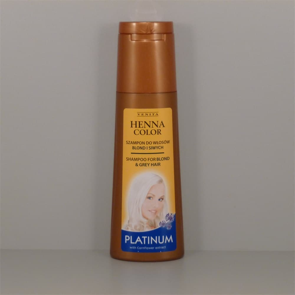Šampón na vlasy Henna Color pre blond a šedivé vlasy 250 ml