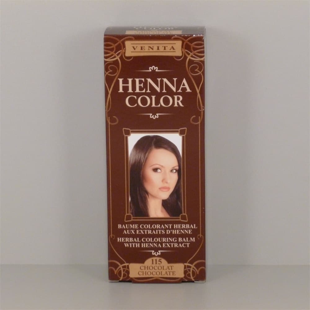 Venita Henna Color Vlasová farba Čokoládová 115 75 ml - 40544