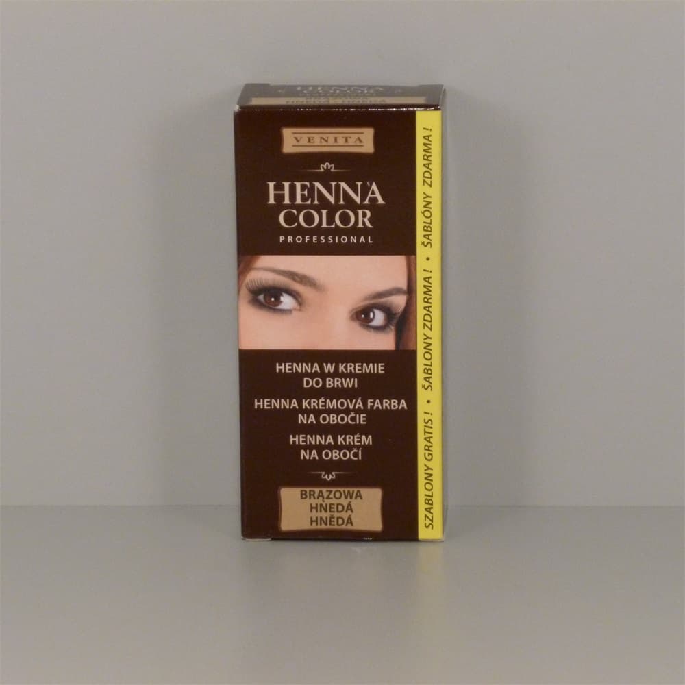 Venita Henna farba na obočie a mihalnice 15 g - 40584