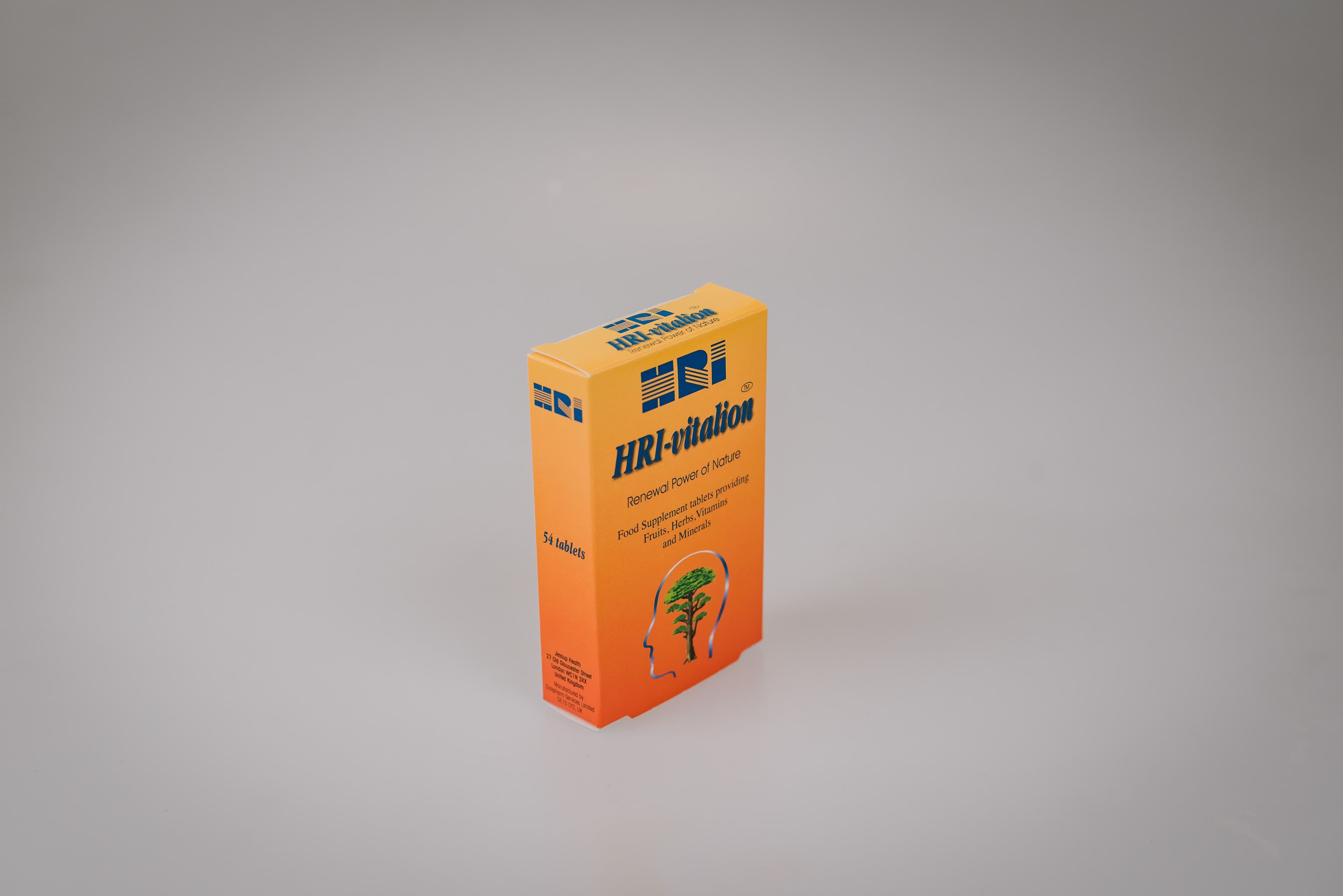 HRI vitalion vitamíny a minerály s pridanými doplnkami stravy 54 ks