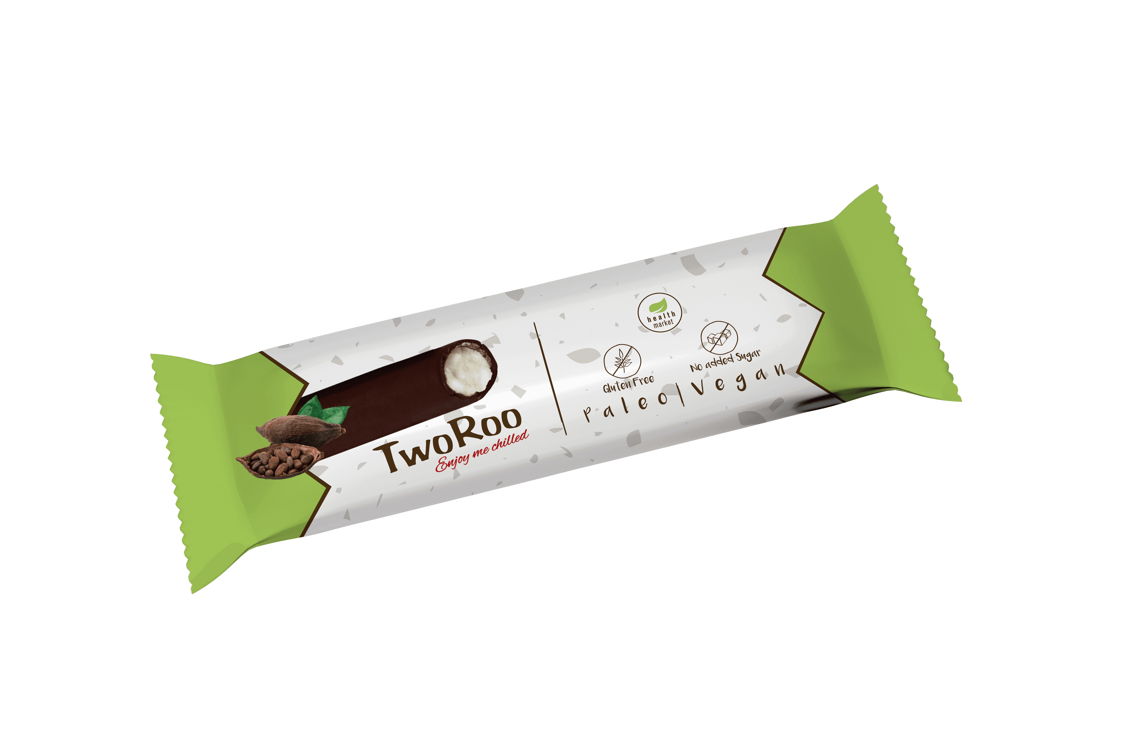 TwoRoo tyčinka s citrónovo-vanilkovou príchuťou v horkej čokoláde 30 g