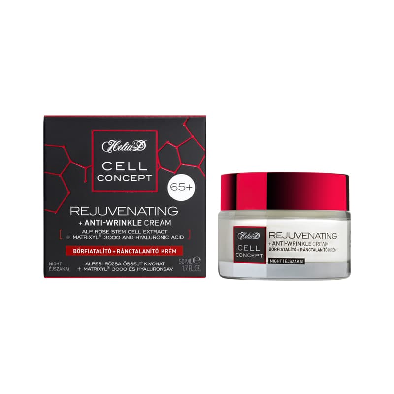 Helia-D Cell Concept nočný krém proti starnutiu 65+ 50 ml - 85161