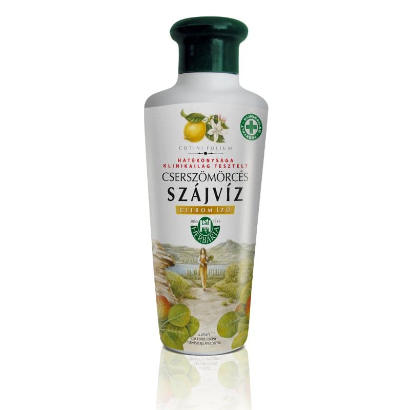 Herbária ústna voda so škumpou, citrónová 250 ml