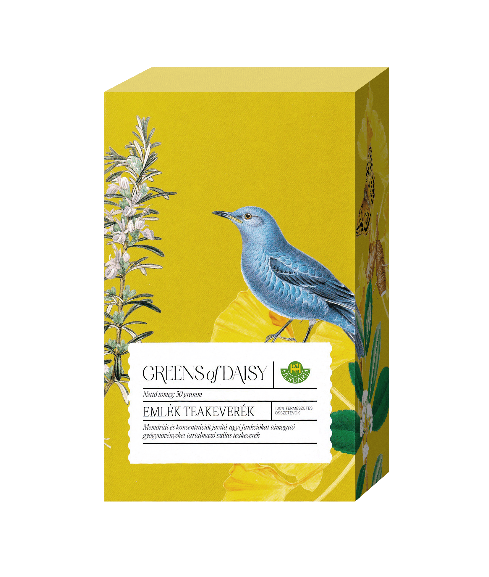 Herbária greens of daisy emlék čajová zmes 50 g