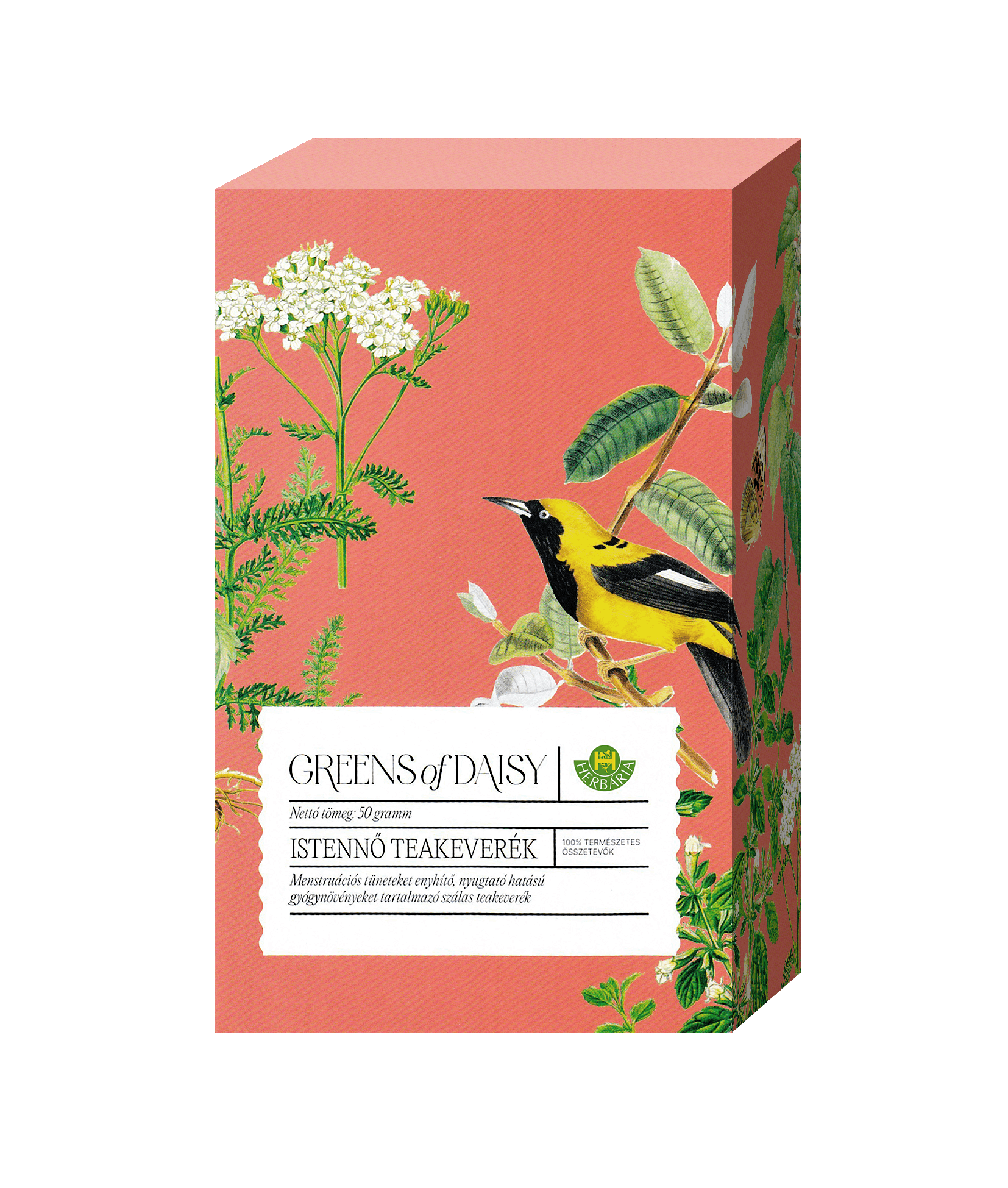 Herbária greens of daisy bohyňa čajová zmes 50 g