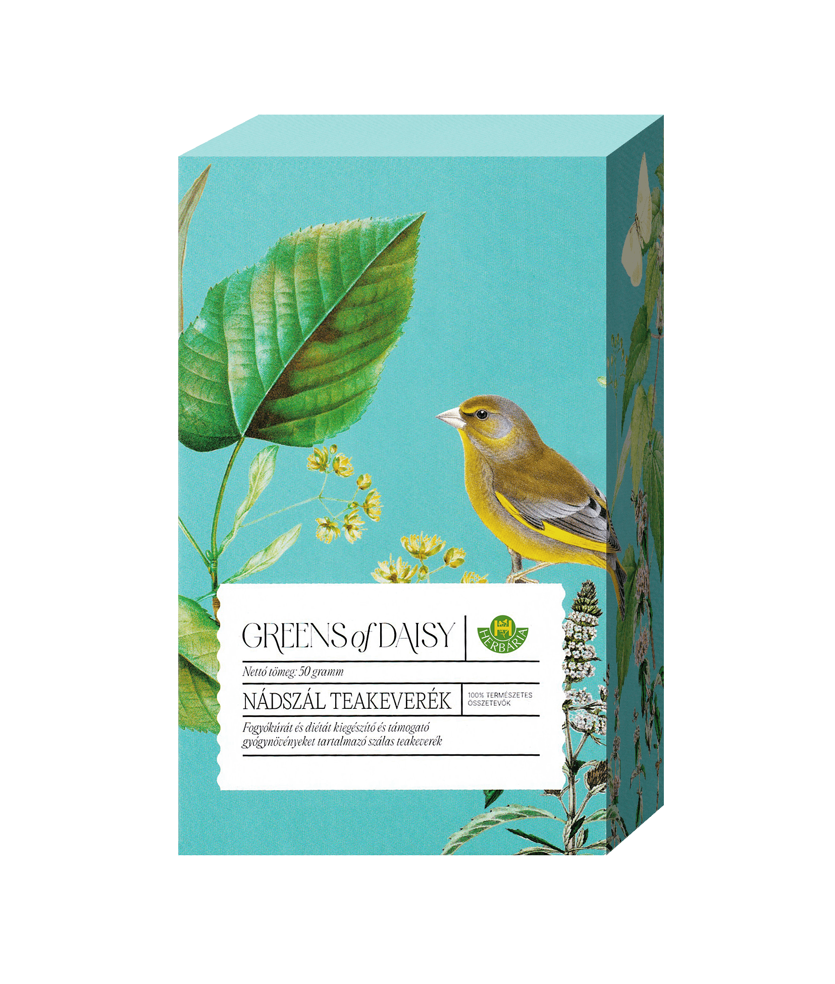 Herbária greens of daisy nádszál čajová zmes 50 g