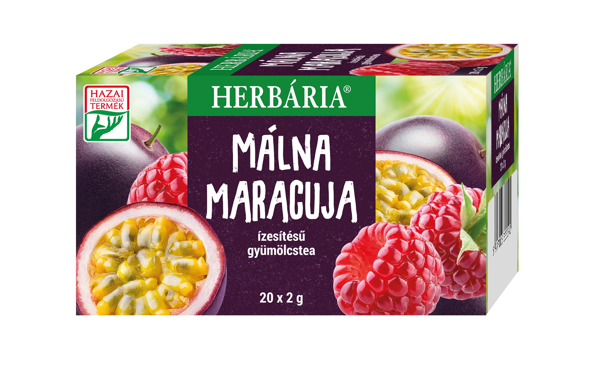 Herbária malinovo-maracujová ovocná čaj 20x2g 40 g