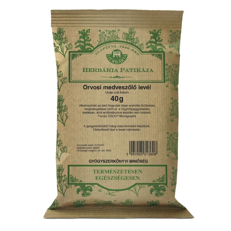 Herbária Čaj z listov medvedice lekárskej 40 g - 18223