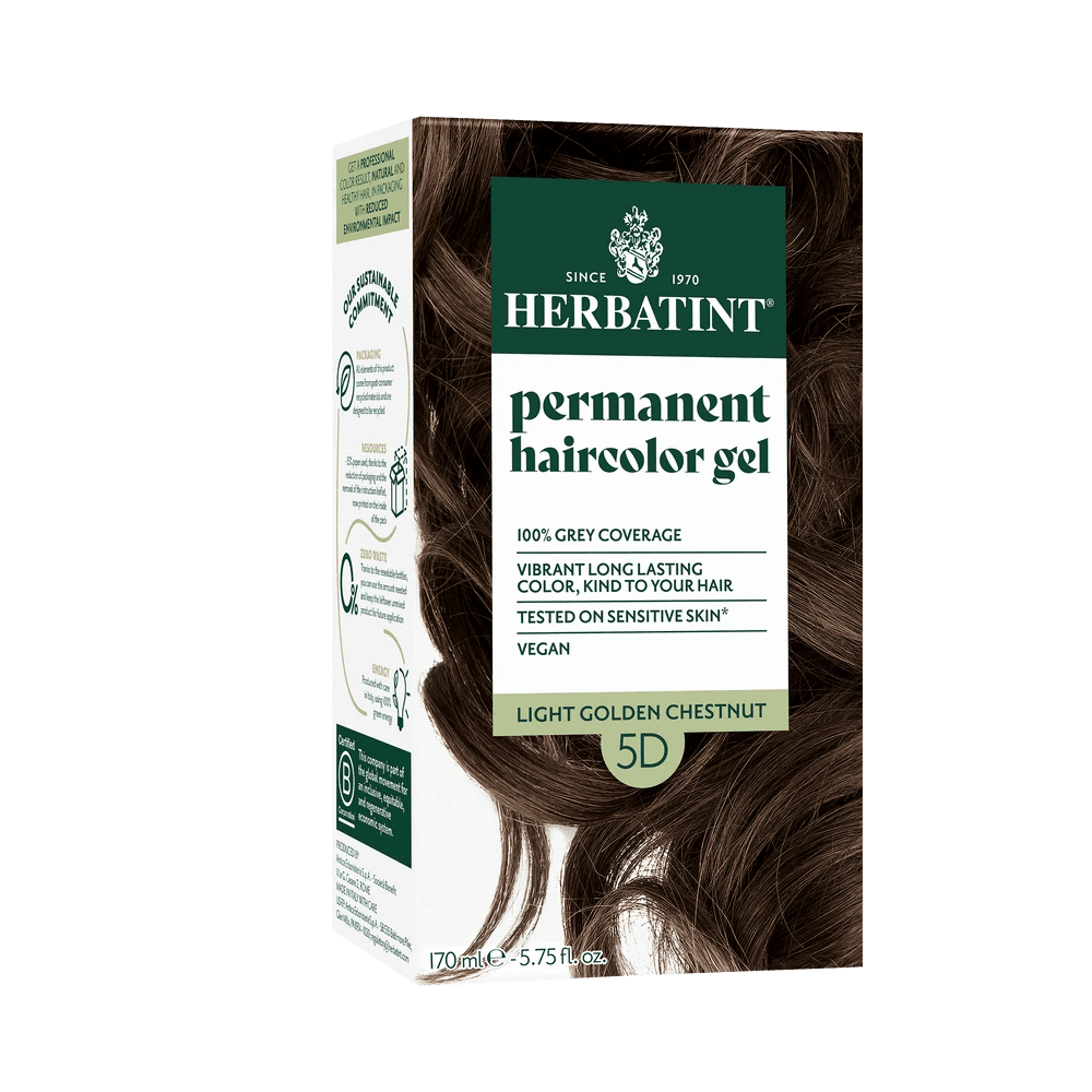 Herbatint 5d zlatá jasná kaštieľová farba na vlasy 170 ml
