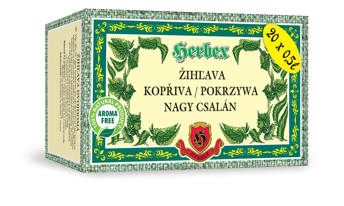 Herbex čaj z pŕhľavy dvojdomej 60 g - 40967