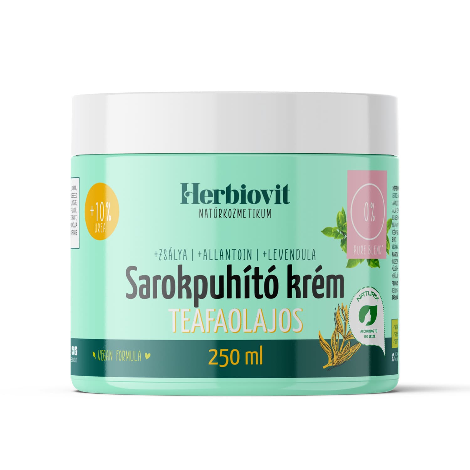 Herbiovit krém na zjemnenie popraskaných päť s tea tree olejom 250 ml