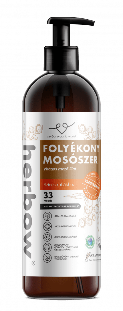 Herbow tekutý prací prostriedok na farebnú bielizeň 1000 ml - 97311