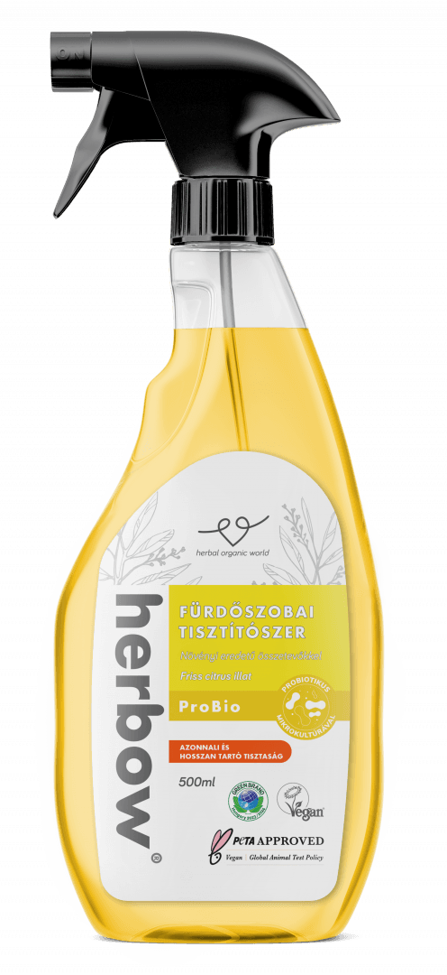 Herbow probiotický sprej na čistenie kúpeľne s citrusovou vôňou 500 ml - 97318