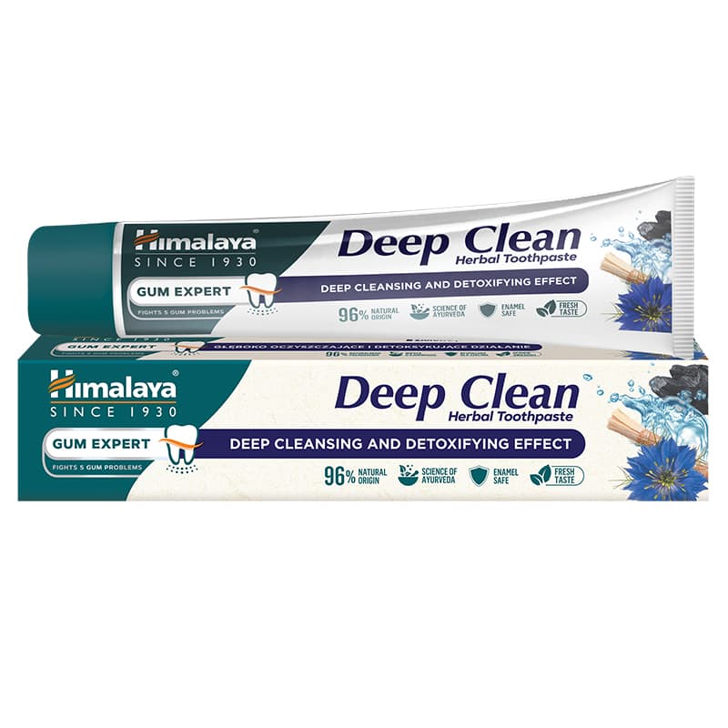 Himalaya deep clean hlboké čistenie bylinková zubná pasta 75 ml