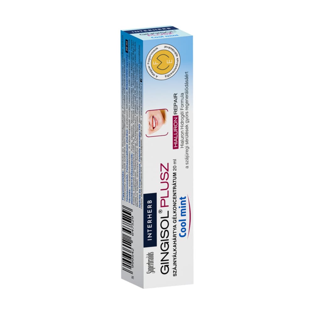 Interherb gingisol plus ústna sliznica gél cool mint 20 ml