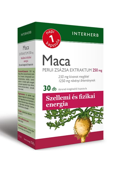 Interherb denná1 maca peruánska žerucha extrakt kapsula 30 ks