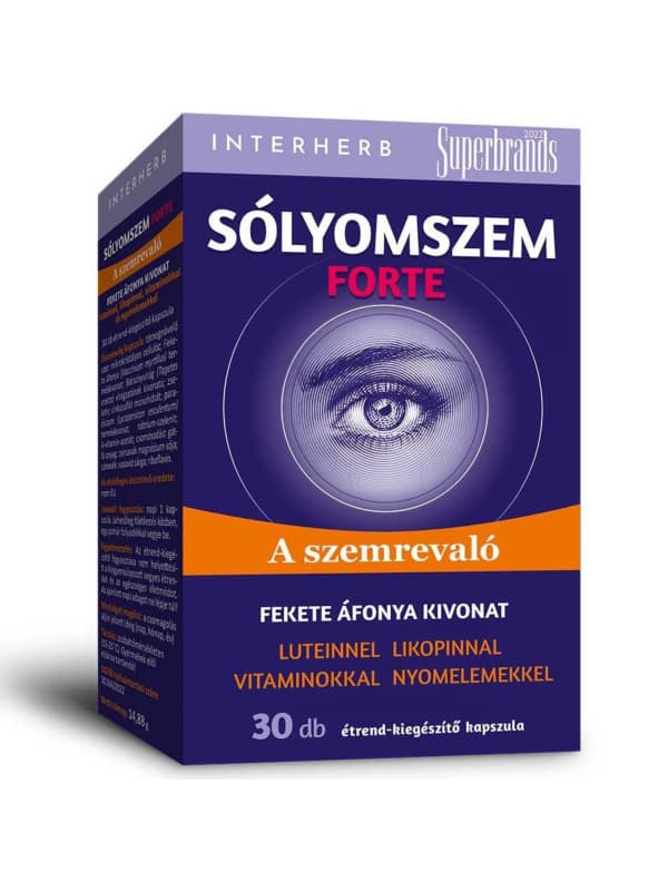 Interherb sokolí zrak forte kapsula 30 ks