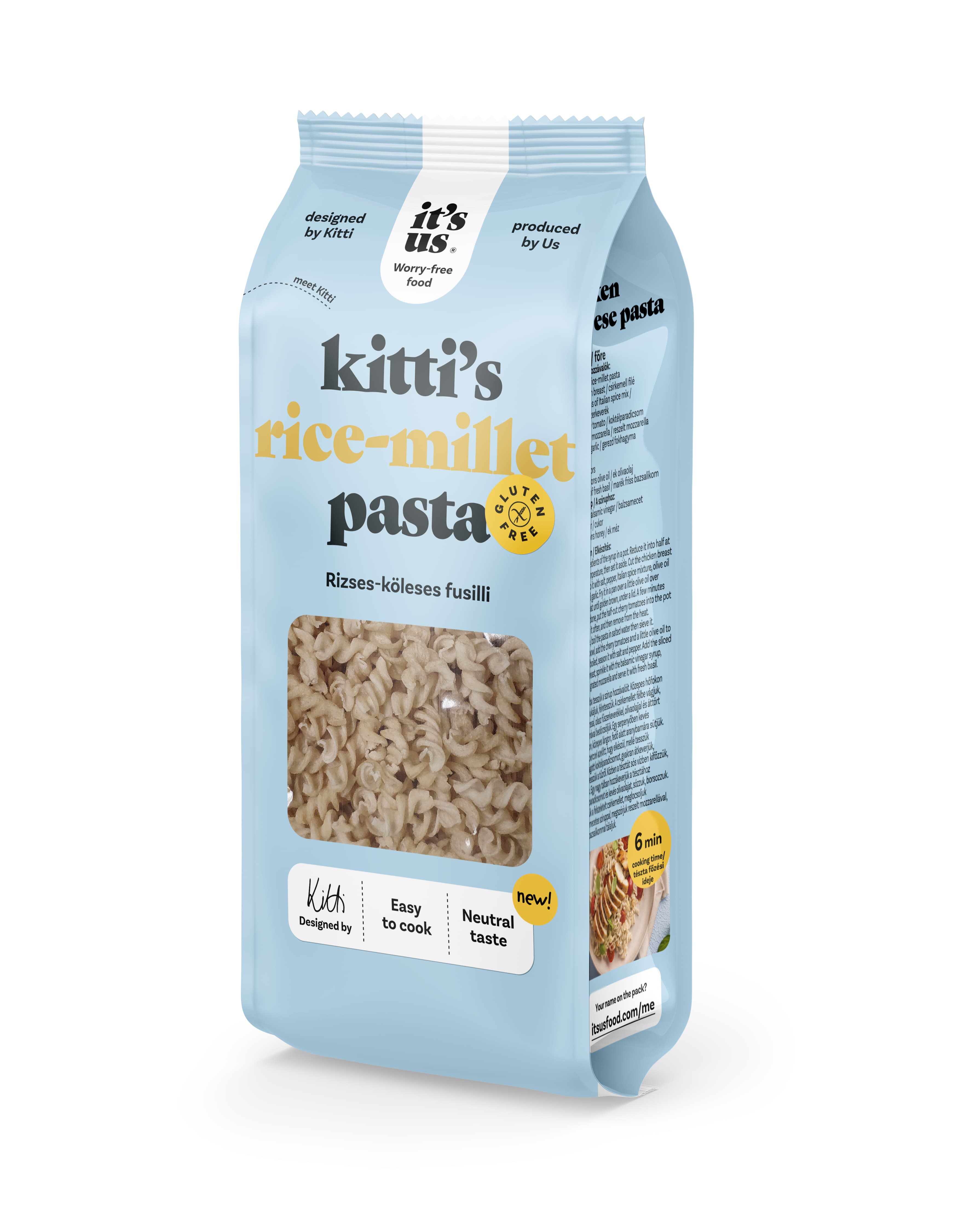 ITS US Ryžovo-pšenové fusilli 200 g