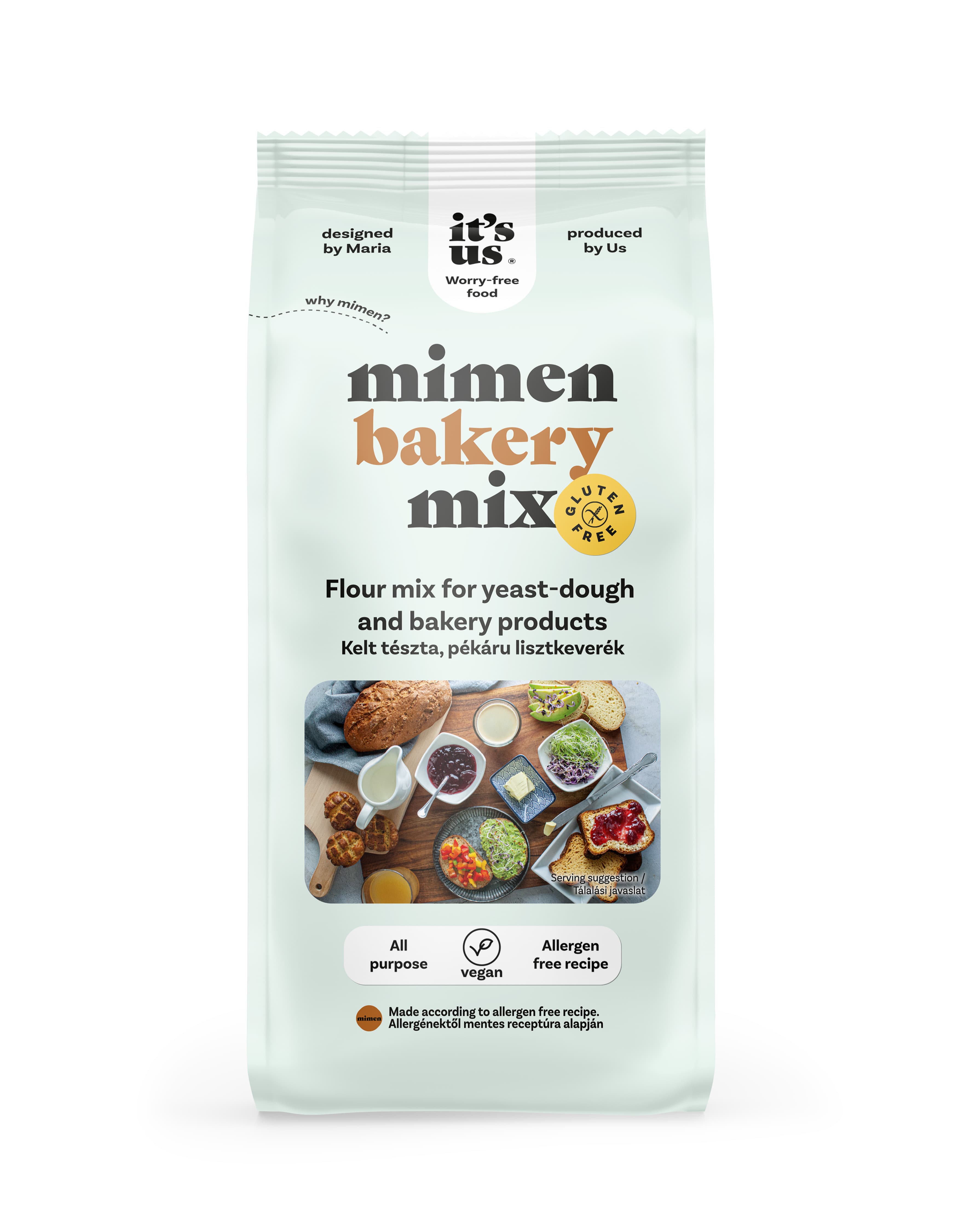 Mimen Bakery Bezgluténová múčna zmes 500 g - 92676