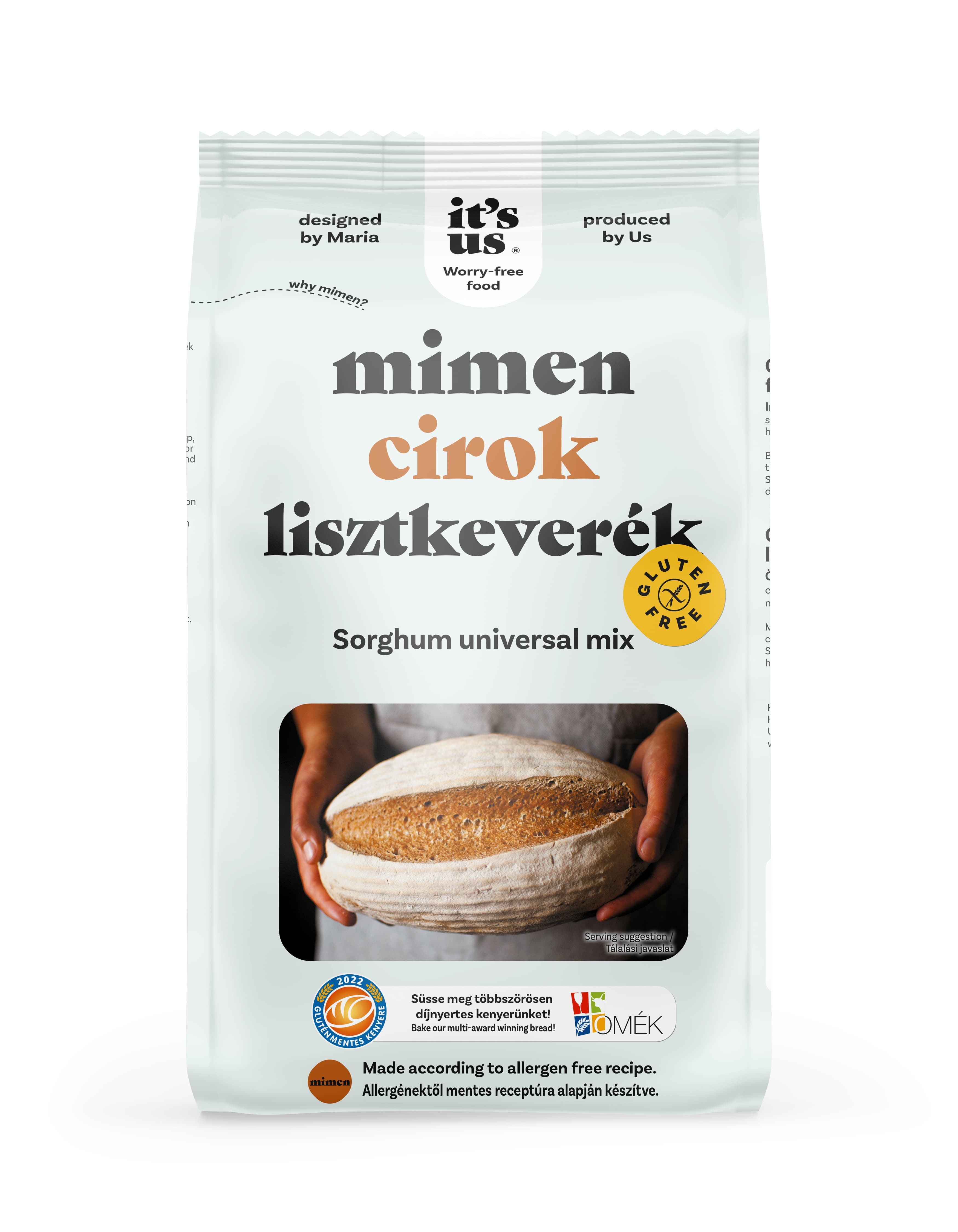 Mimen bezgluténová ciroková múka na pečenie 1000 g