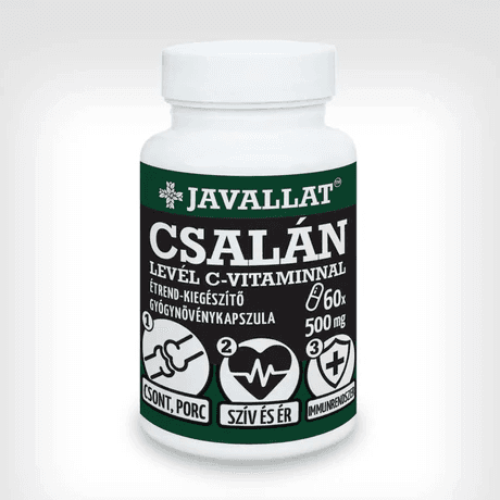 JAVALLAT® Listová žihľava s vitamínom C doplnok stravy kapsula 60 ks