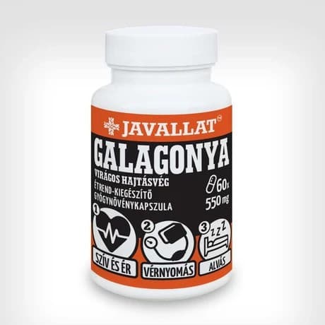 JAVALLAT® Hawthorn kvetoucí výhonky výživový doplněk kapsule 60 ks