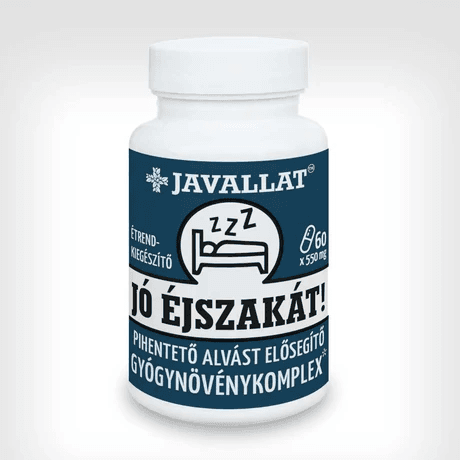 JAVALLAT® Jó éjszakát! (Dobrú noc!) – doplnok stravy, 60 kapsúl