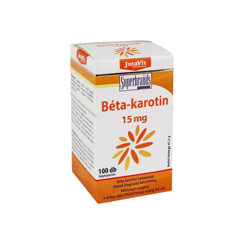 JutaVit Beta-karotén 15 mg, 100 kapsúl - 55573