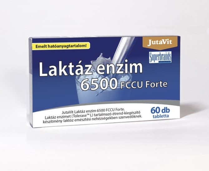 JutaVit Laktázový enzým Forte 60 tabliet - 87131