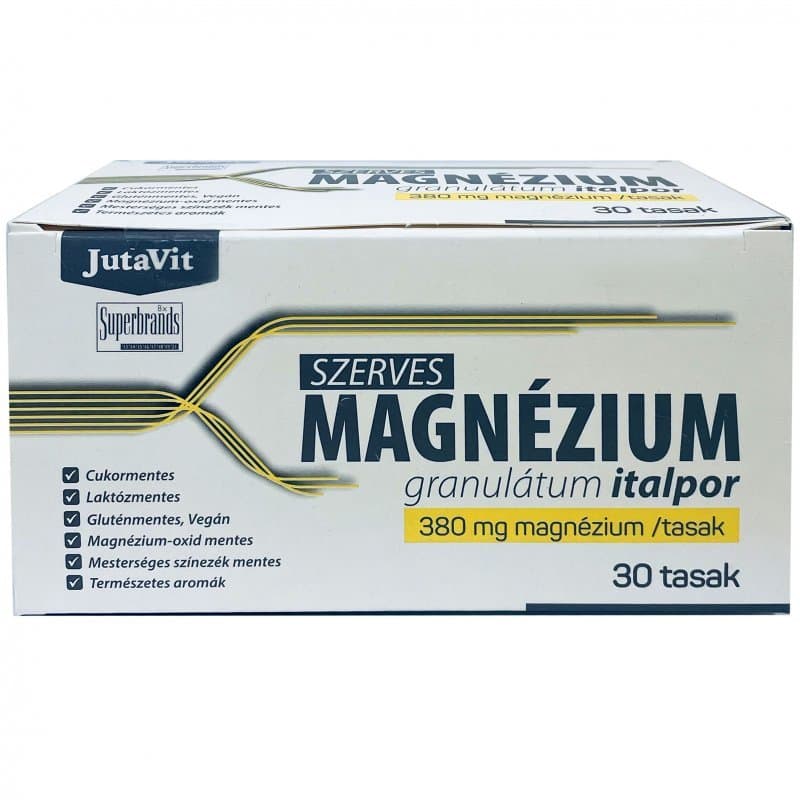 JutaVit Organický horčík granulát 119,4 g - 90512