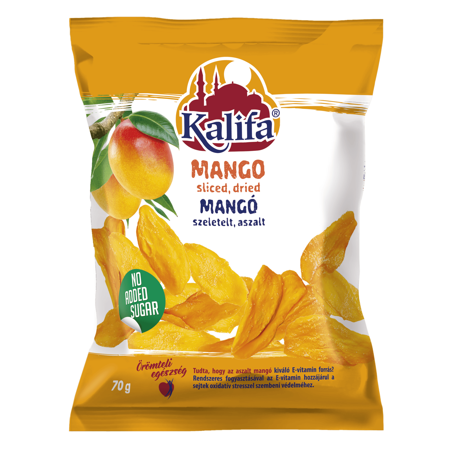 Kalifa sušené plátky manga 70 g