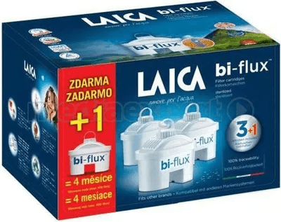 Laica bi-flux vodný filter univerzálny 3+1ks 4 ks