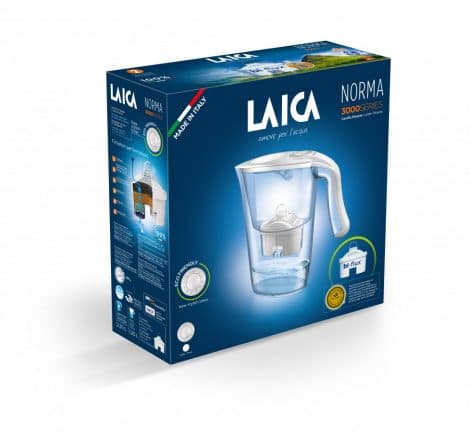 Laica carmen norma biely vodný filter kanvica s mechanickým displejom 1 ks