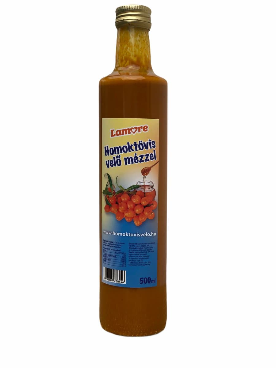 Lamore rakytníková dreň s medom 500 ml